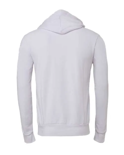 BELLA   CANVAS Sponge Fleece Hoodie 3719 White